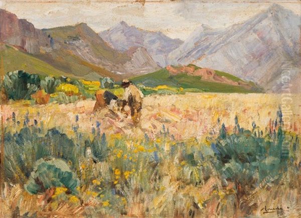 Landscape With Figures And Mountains - view 1