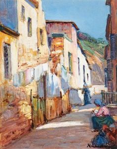 The Malay Quarter, Cape Town by Pieter Hugo Naude