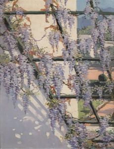 Pergola With Wisteria At The Artist's Home