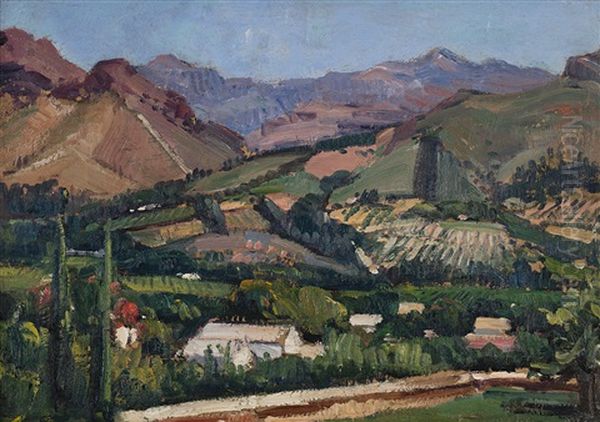 Franschhoek From La Cotte - view 1