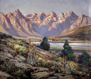 The Worcester Mountains by Pieter Hugo Naude