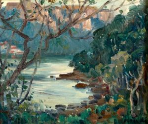 Hex River Landscape by Pieter Hugo Naude