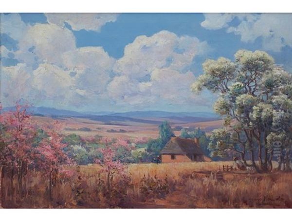 A Farm In Spring - view 1