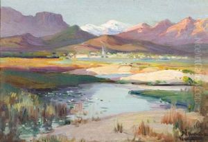 Worcester Mountains by Pieter Hugo Naude