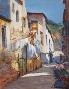 Old Cape Town, Malay Quarter by Pieter Hugo Naude