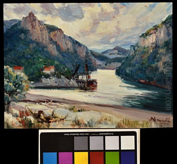Lagoon With Moored Boat, Port St. John - view 1