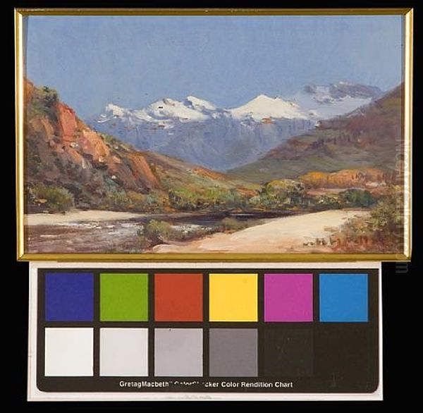 Paarl Valley With Snow-capped Mountains - view 1