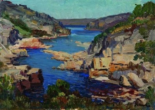 River Scene In The Transkei - view 1
