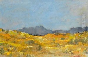 Landscape With Yellow Flowers