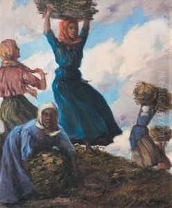 The Wood Carriers by Pieter Hugo Naude