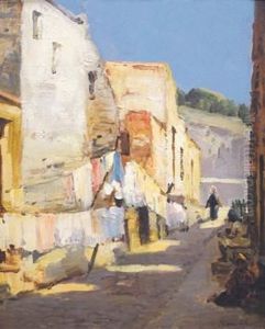 In Old Cape Town, Malay Quarter In Old Cape Town, Malay Quarter