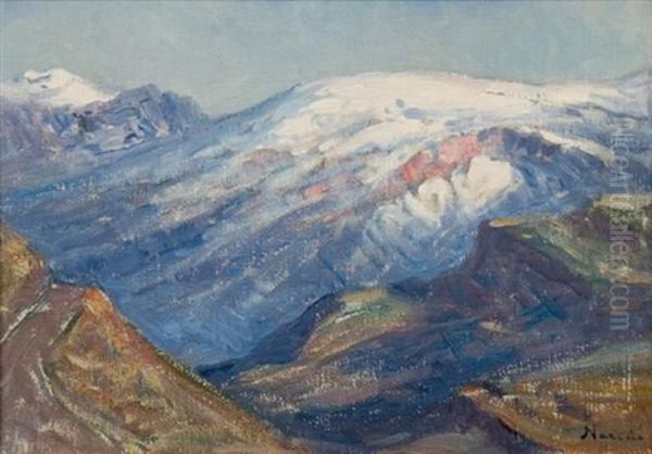 Snowcapped Mountains - view 1