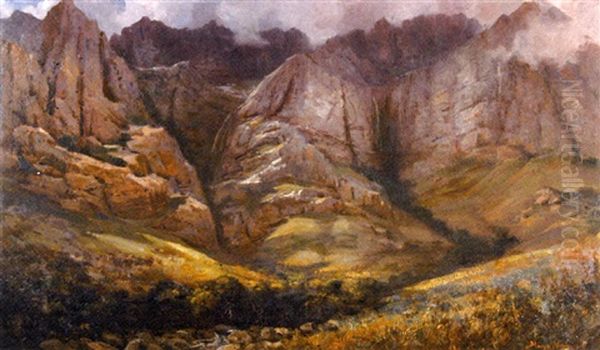 Sunshine And Shadow, Worcester Mountains - view 1