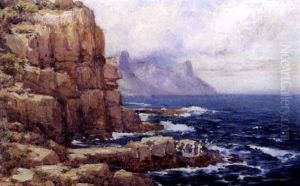 Anglers, Near Hermanus by Pieter Hugo Naude