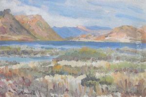 Lagoon And Mountains