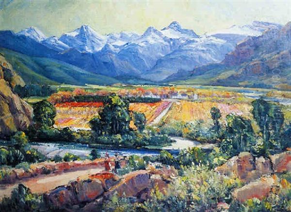 Two Women Carrying Water From The Hex River - view 1