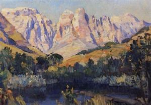 Wemmershoek Valley, Paarl by Pieter Hugo Naude