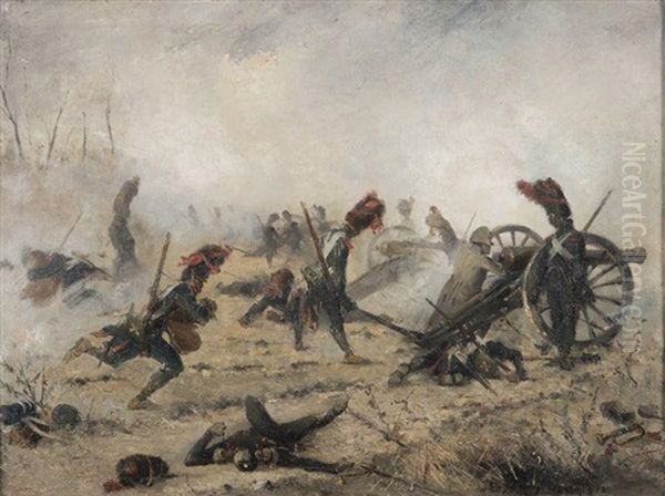 L'empereur Napoleon 1er A La Bataille De Montereau - view 1