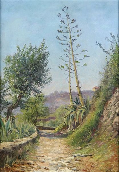 Chemin Montant (uphill Path) - view 1