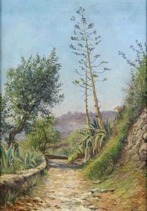 Chemin Montant (uphill Path) by Jules Ambroise Francois Naudin