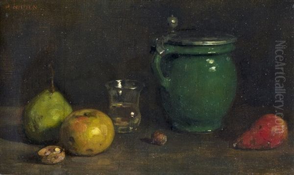 Fruchtestillleben Mit Krug Und Glas - view 1