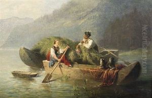 Rendezvous On The Lake by Carl Naumann