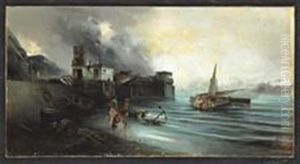 View From A Spanish Seaport