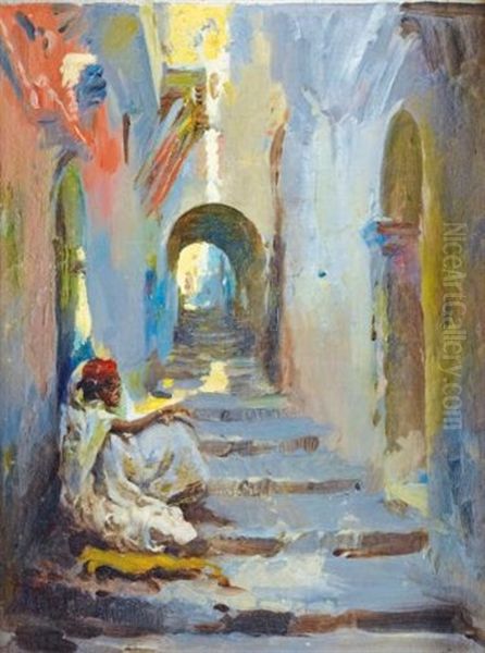 Escalier Dans La Medina - view 1