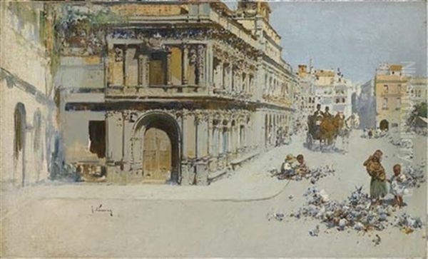 A Square In Madrid - view 1
