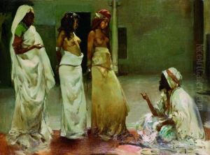 Marchand D'esclaves by Jose Navarro Llorens