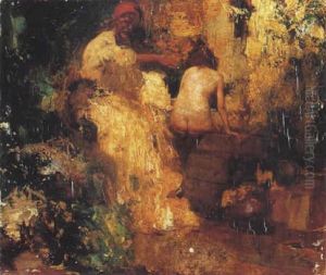 La Hora Del Bano by Jose Navarro Llorens