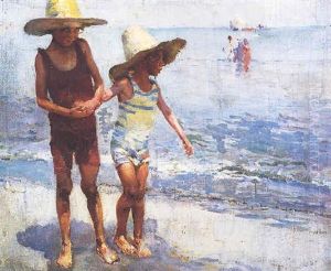 Ninos En La Playa