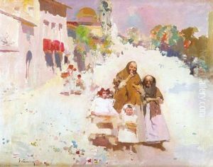 Despues De Misa by Jose Navarro Llorens