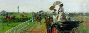 At The Races by Jose Navarro Llorens
