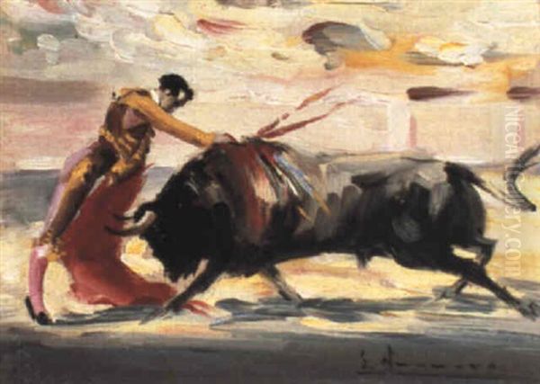 The Bullfight - view 1