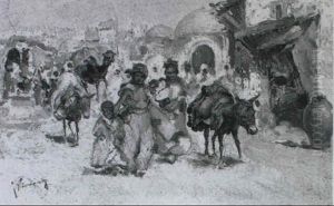 Mercado Marroqui by Jose Navarro Llorens