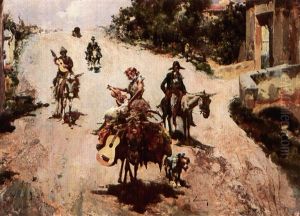 The Travelling Musicians by Jose Navarro Llorens