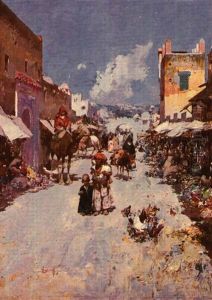 At The Marketplace by Jose Navarro Llorens
