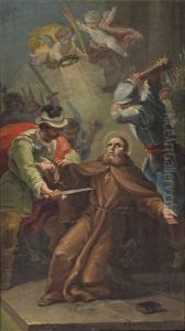 Martirio De San Fidel De Sigmaringa by Jose Navarro