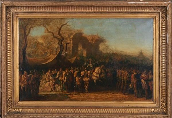 Henri Iv Au Milieu De Ses Compagnons D'armes - view 1