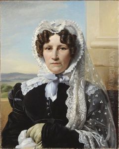 Portrait De La Comtesse Eugenie De Glymes De Hollebeke