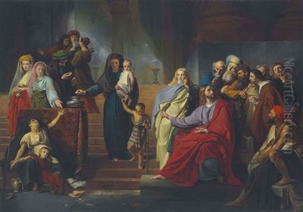 Christ Giving To The Poor - view 1