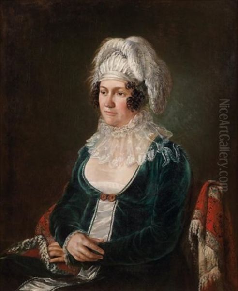 Portrait De Femme Assise - view 1