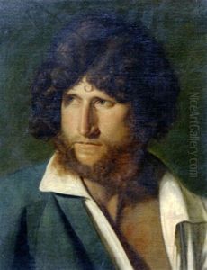 Portrait D'homme Barbu