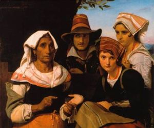 Scene De Brigands Avec La Diseuse De Bonne Aventure