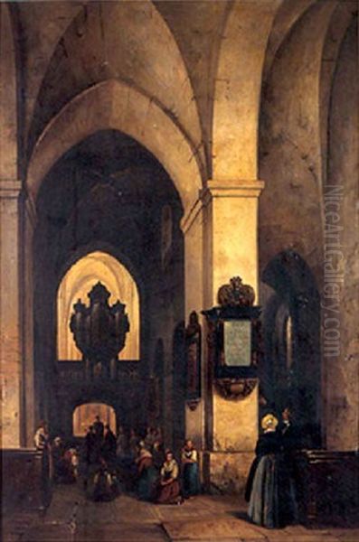 Scene D'interieur D'eglise - view 1