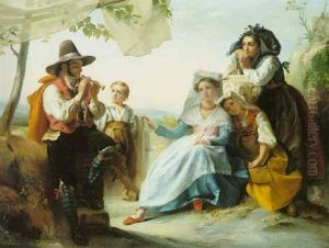 The Flute Player by Francois-Joseph Navez