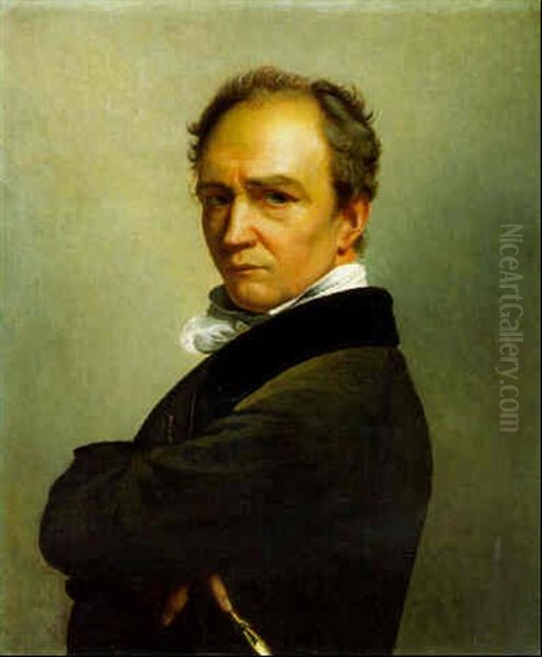 Portrait Of The Artist Holding A Stylus - view 1