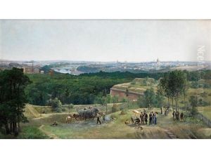 Ansicht Von Paris by Joseph Navlet