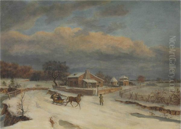 Kennett Square In Winter - view 1